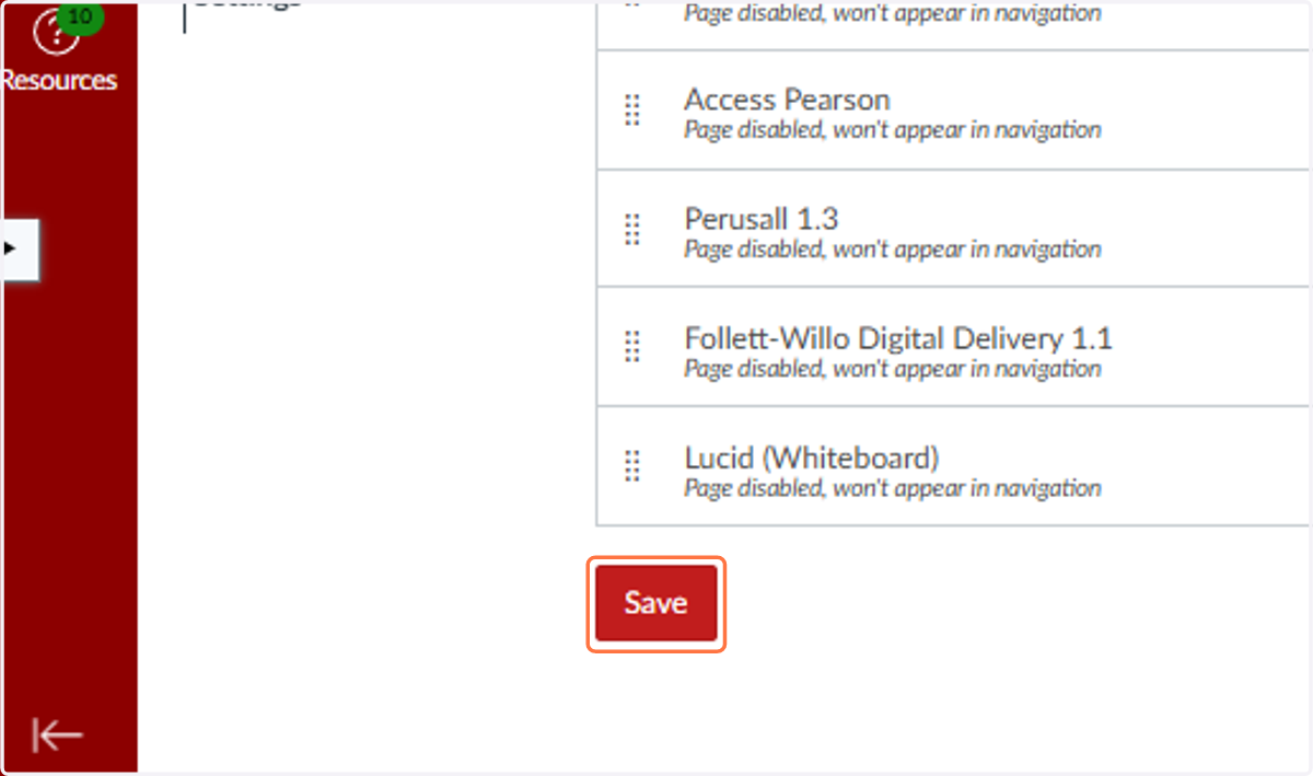 Scroll down and click on Save.