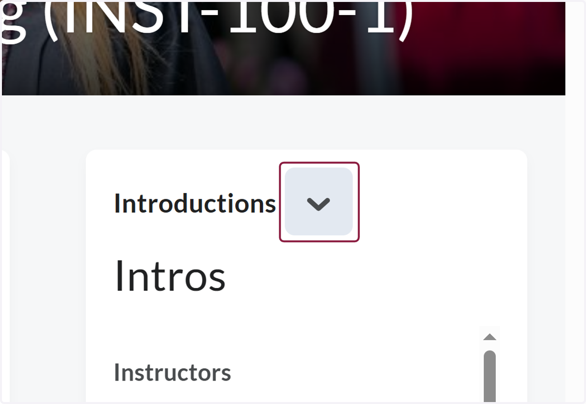 Click on Actions for Introductions