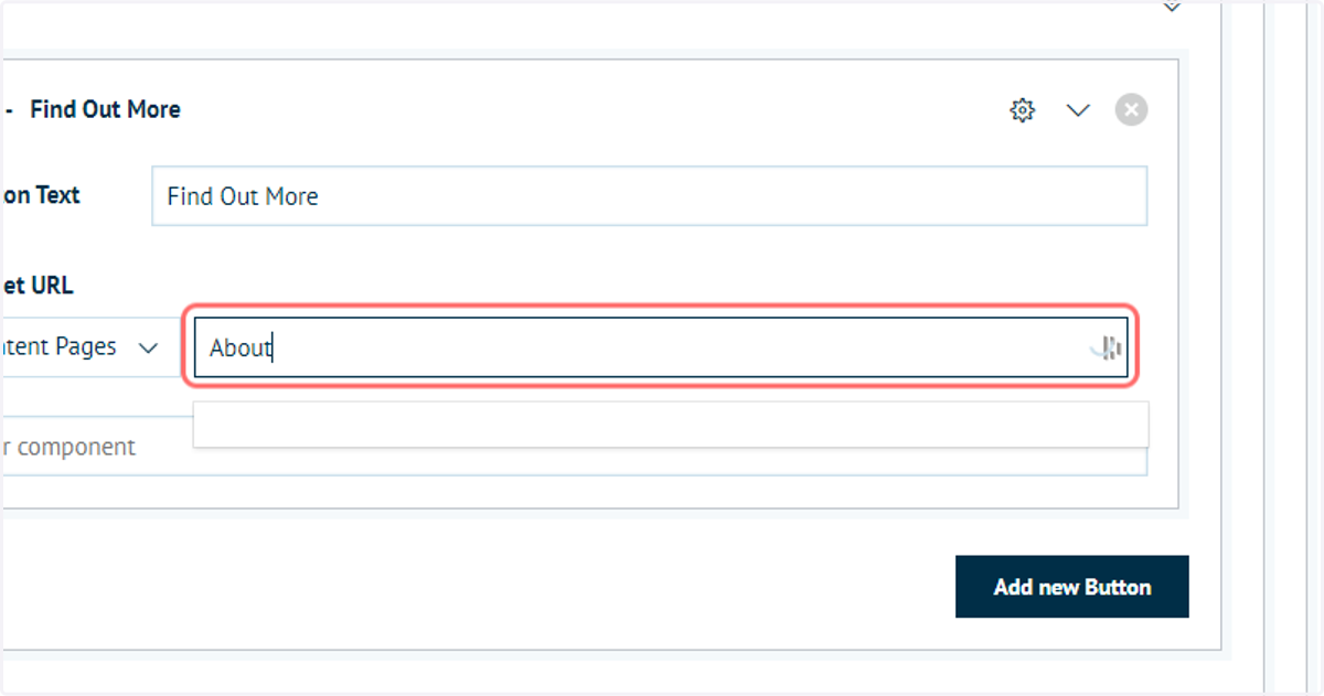 Search for a relevant target