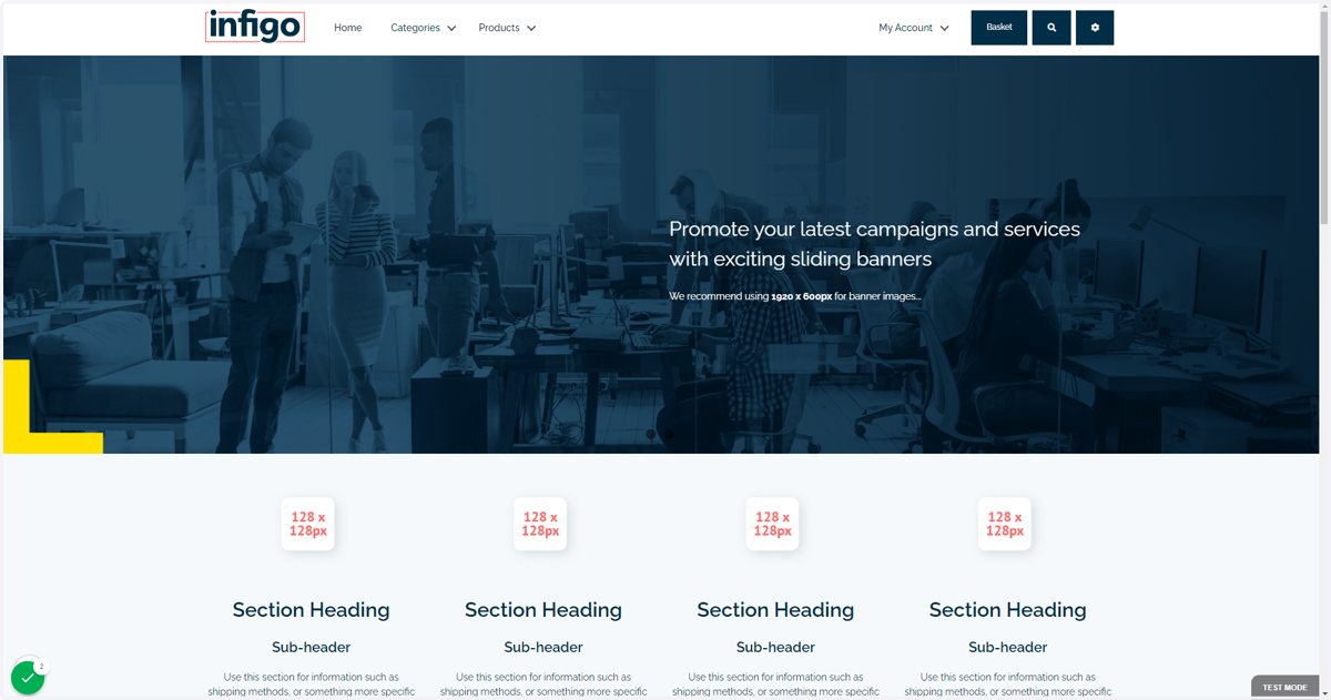 Default Home Page