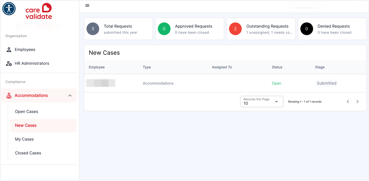 This will list all Cases that have been opened but not assigned to anyone