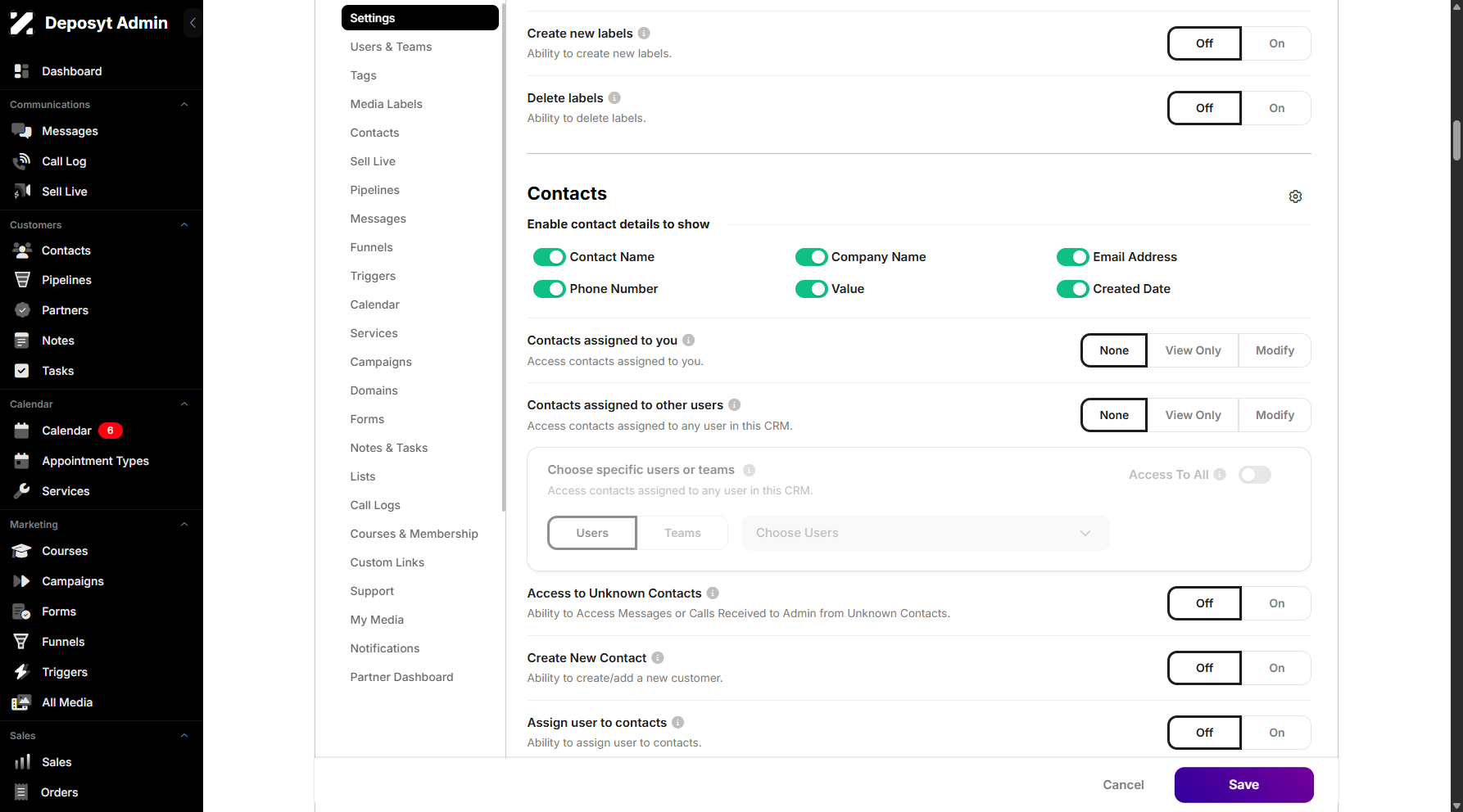Step 11: Once al is set, click Save to apply the changes.