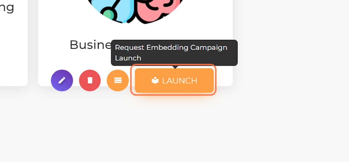 Click on the "Launch"  button