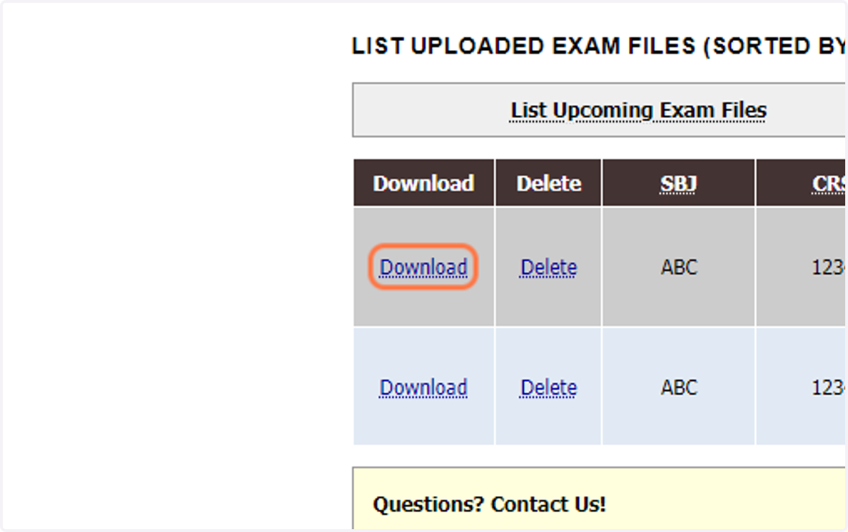 Click on Download