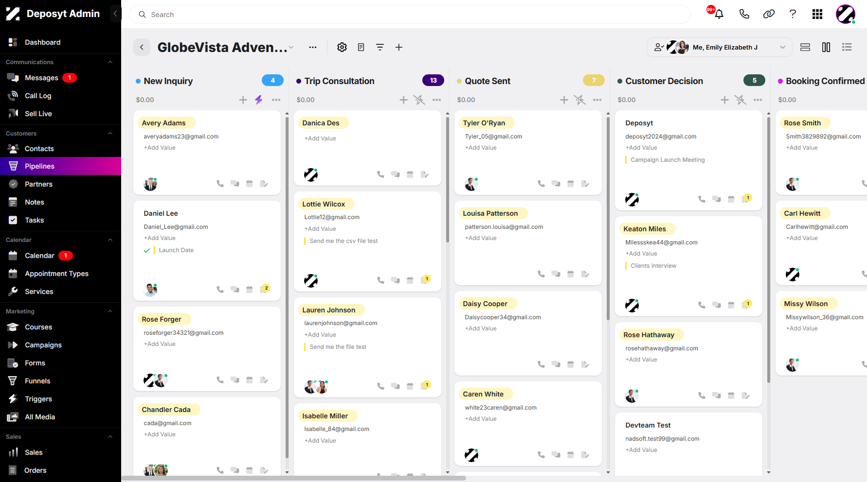 Step 4: You will then be navigated to the selected pipeline.
