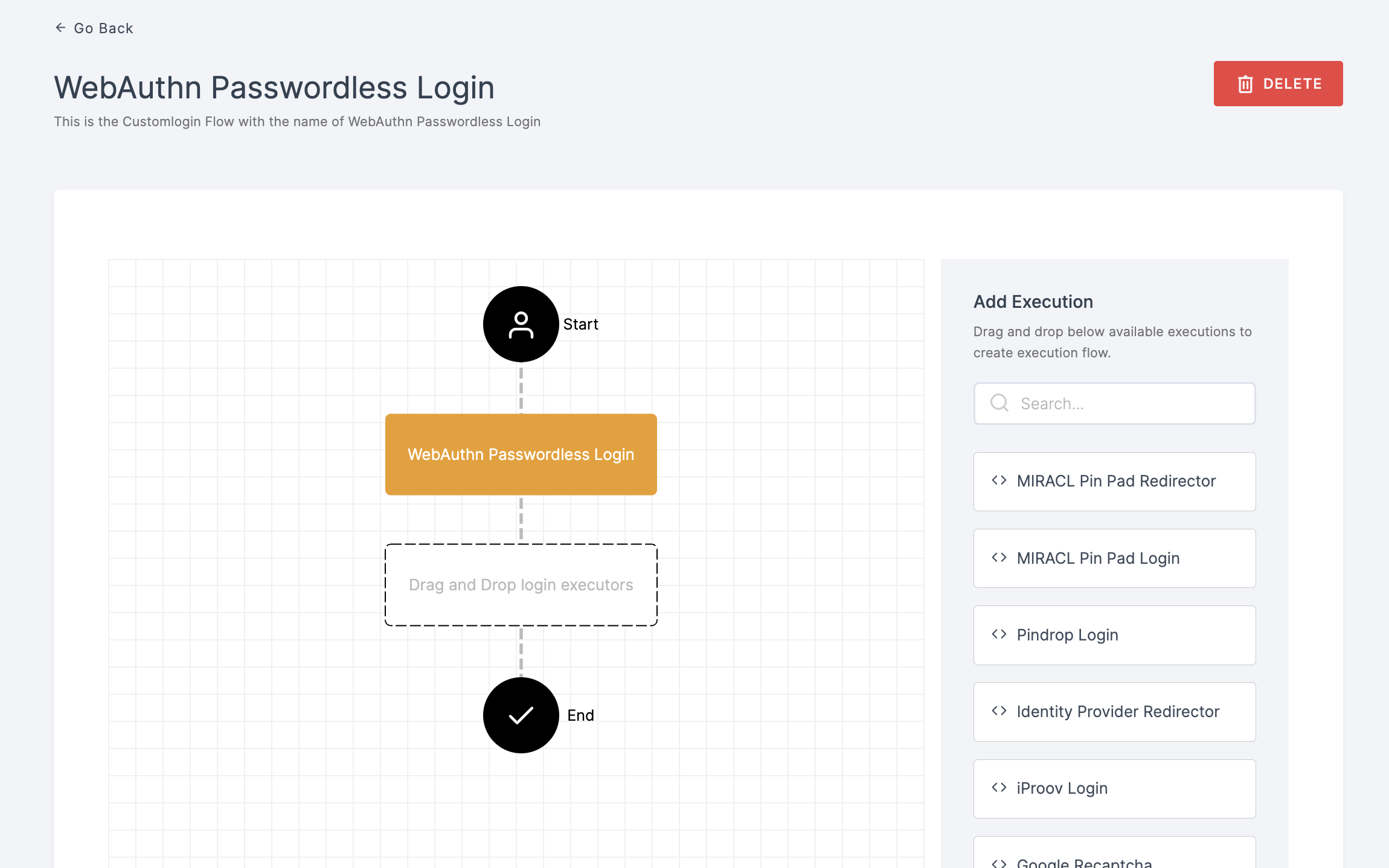 WebAuthn Passwordless Login