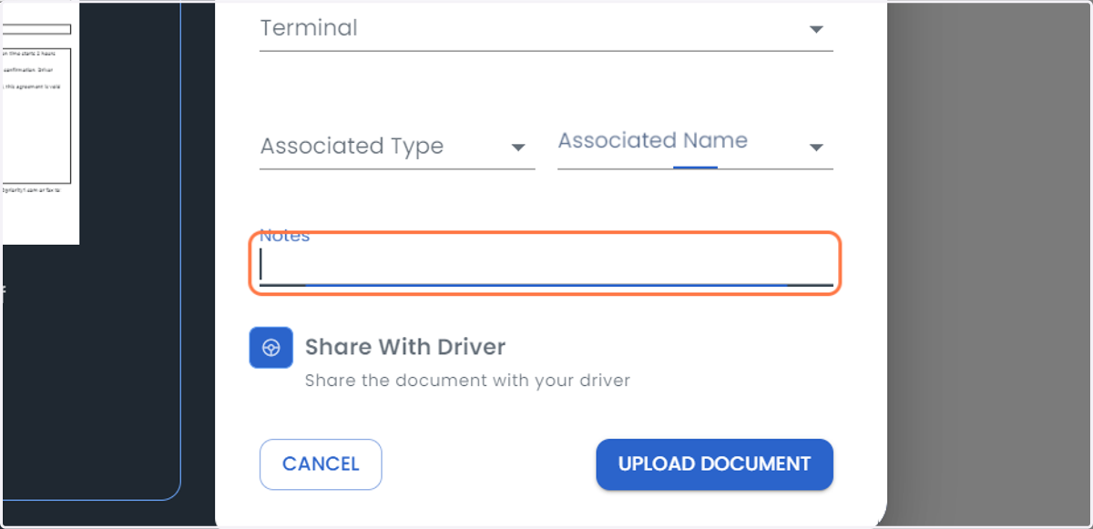 You can add Notes to the document