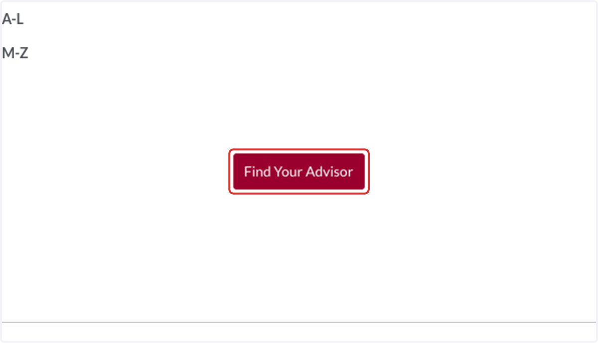 Click on Find Your Advisor