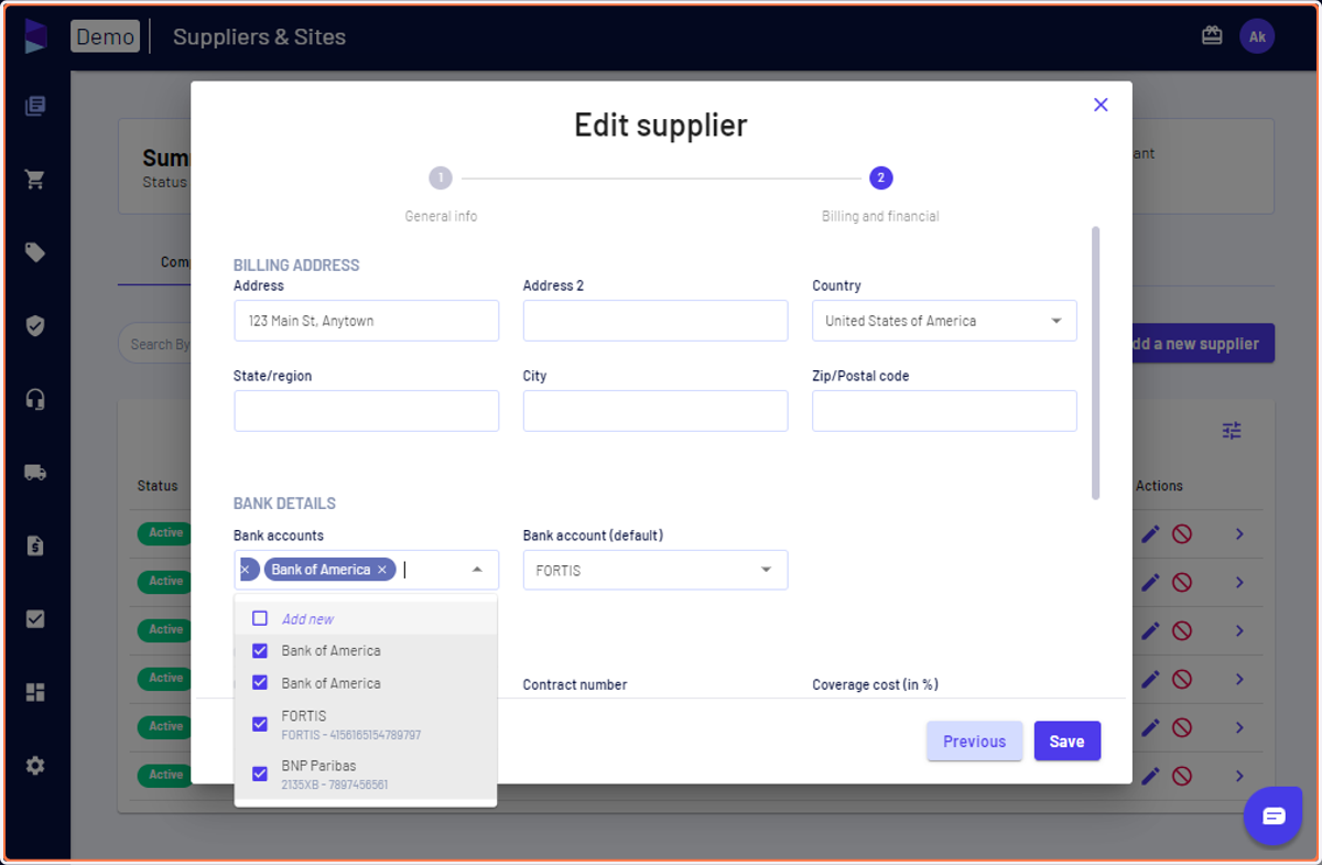 You can view the complete list and select what you want to keep