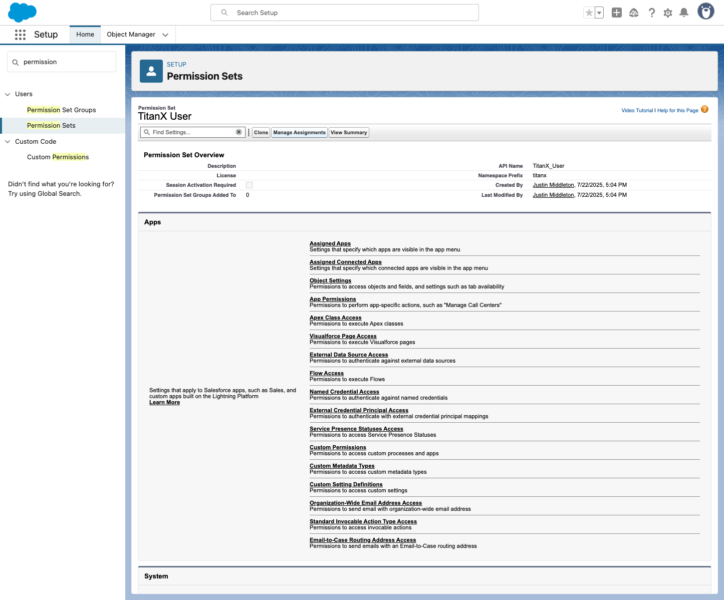 Click on Manage Assignments