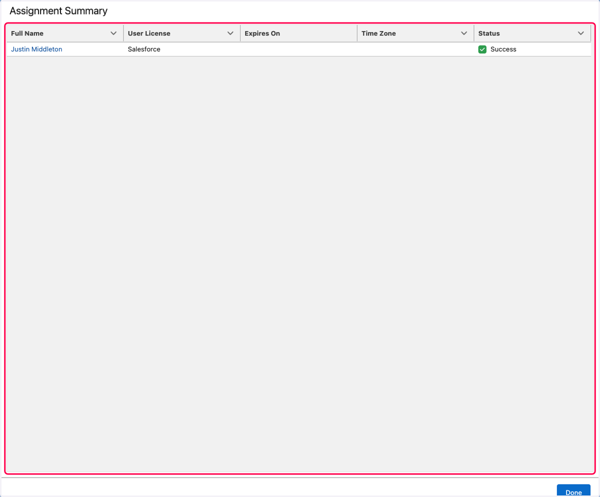 Click on ...Permission Set 'TitanX User'Manage Assignments…