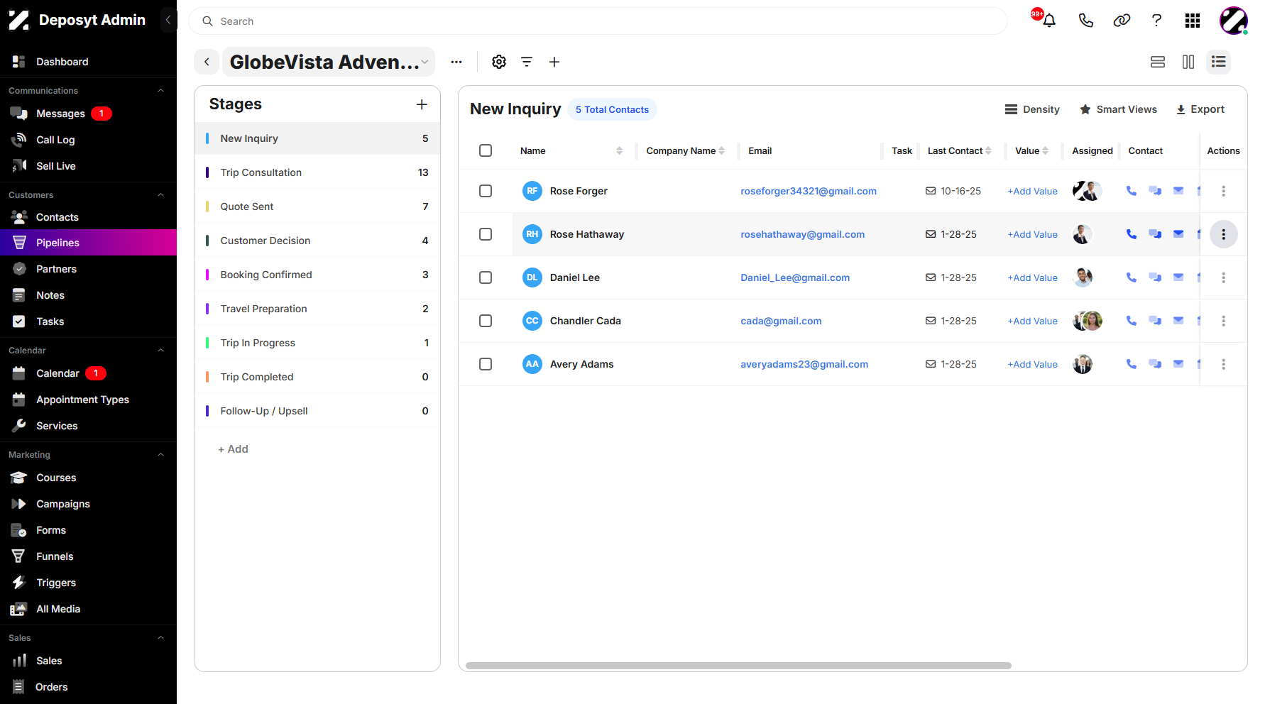 Step 7: The next method is by clicking the selected contact’s three-dot menu.