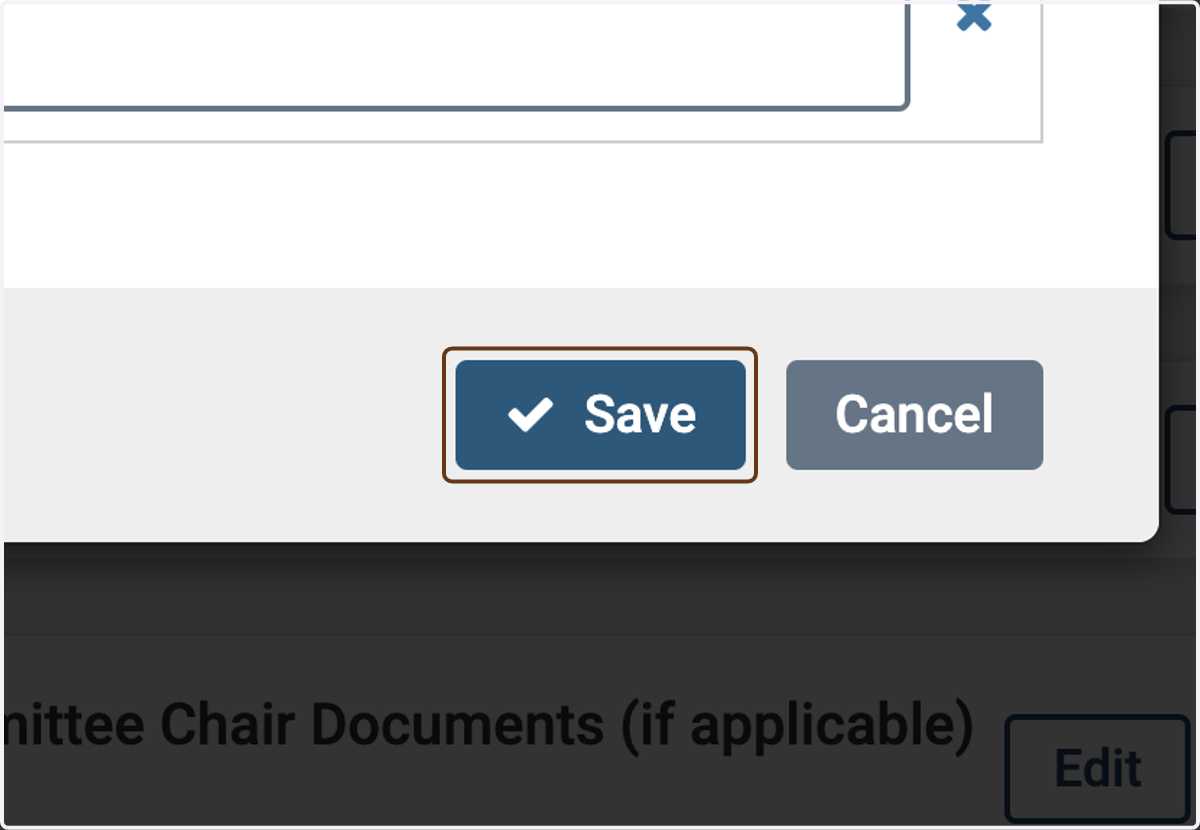 Click on Save