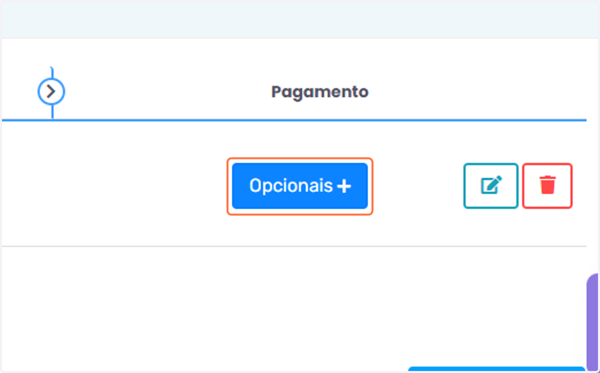Adicione opcionais