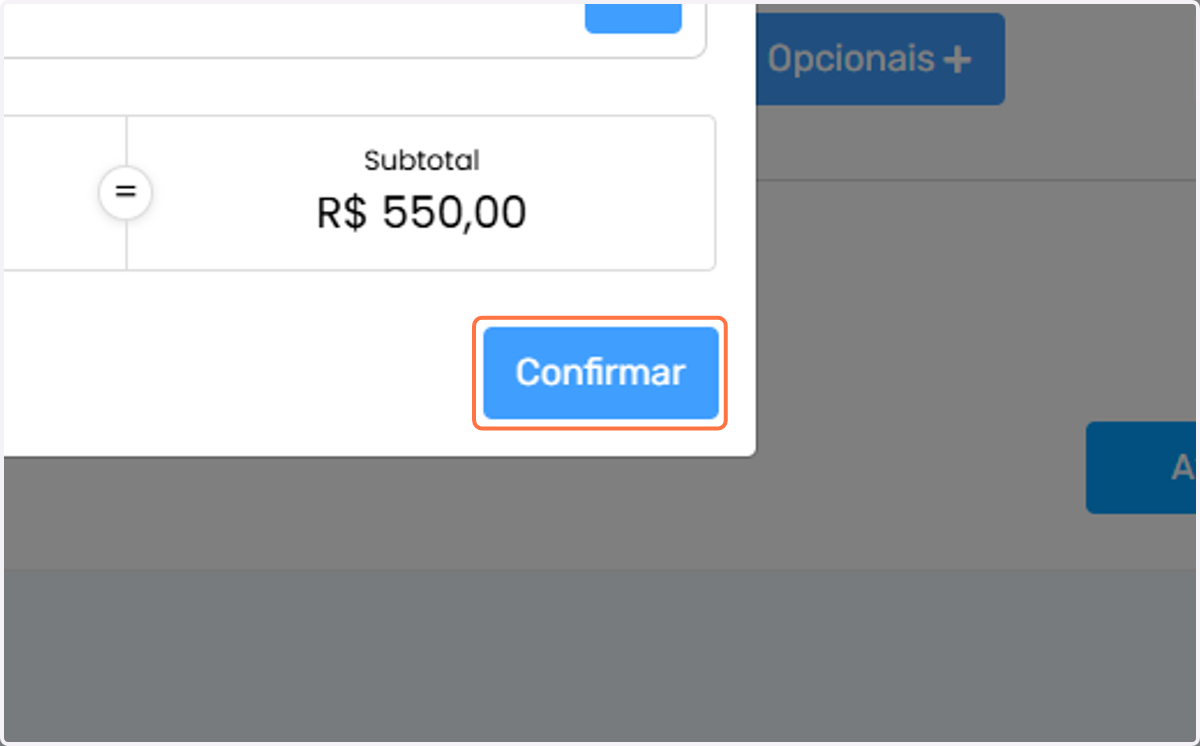 Clique Confirmar