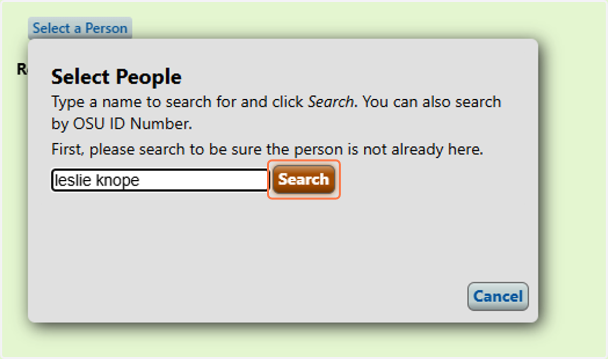 Click on Search