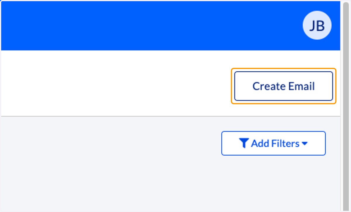 Click on Create Email