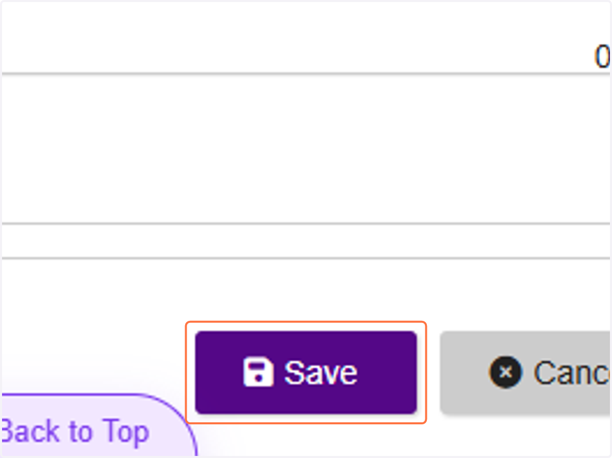 Click on Save