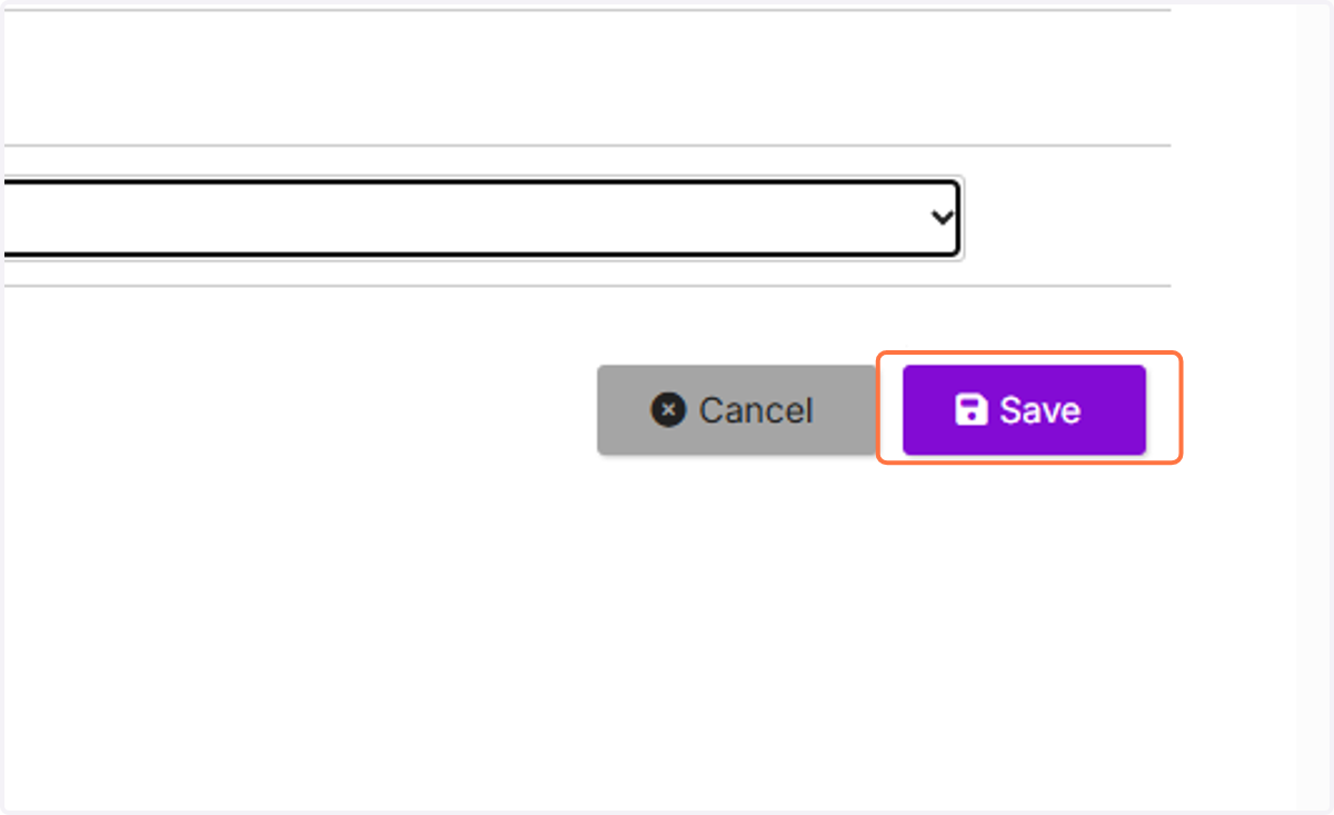 Click on Save