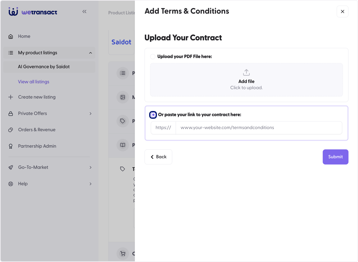 Step 3 screenshot Step 3 screenshot