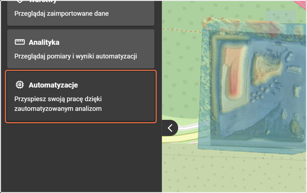 Kliknij w zakładkę "Automatyzacje".