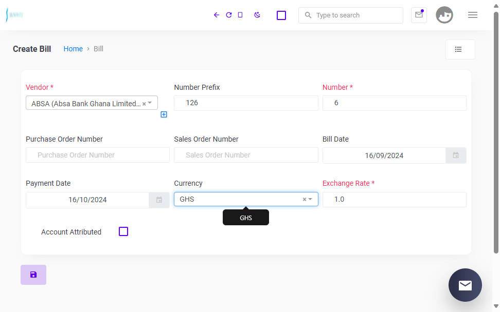 Click on Payment Date