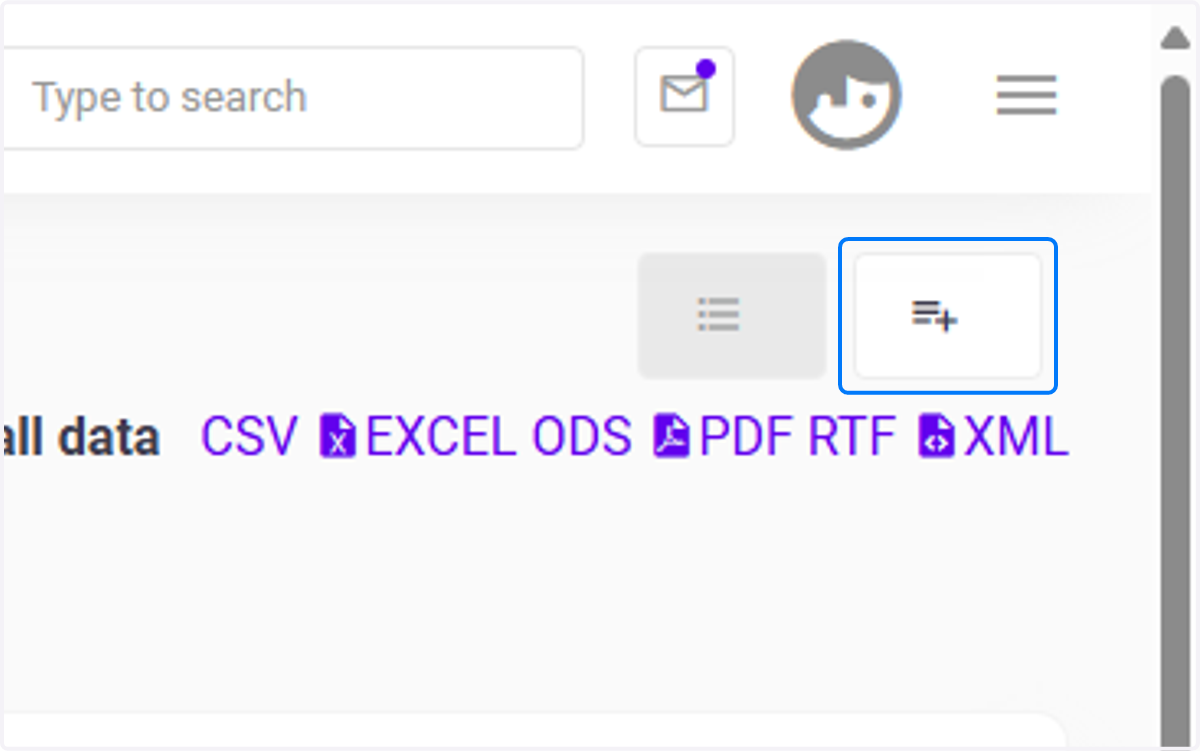 Click on Bill List