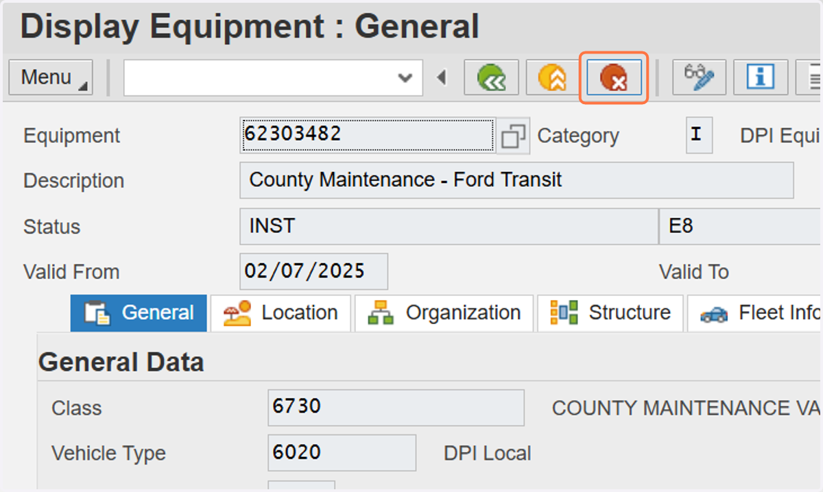 Click on "cancel/escape" X3 to exit all the way back to SAP Easy Access Menu