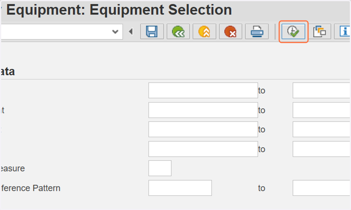 Click on "execute."
