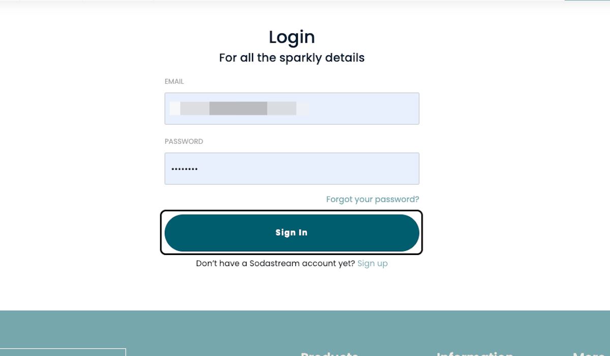 Option 1 - Log in to your account