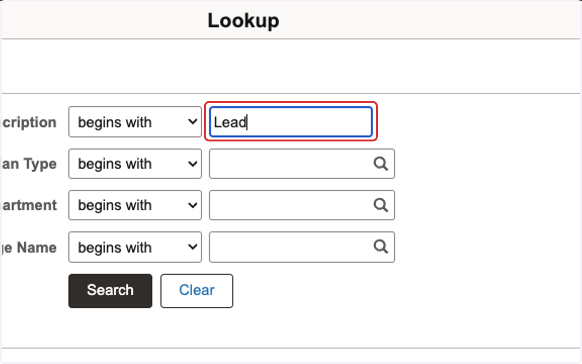 Using keywords, search the program you would like to add