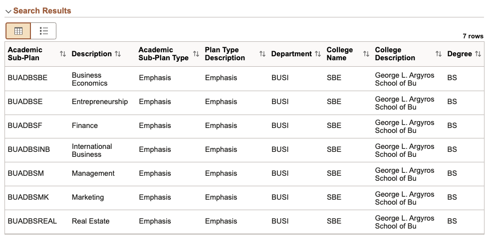 Or select from the list that populates below