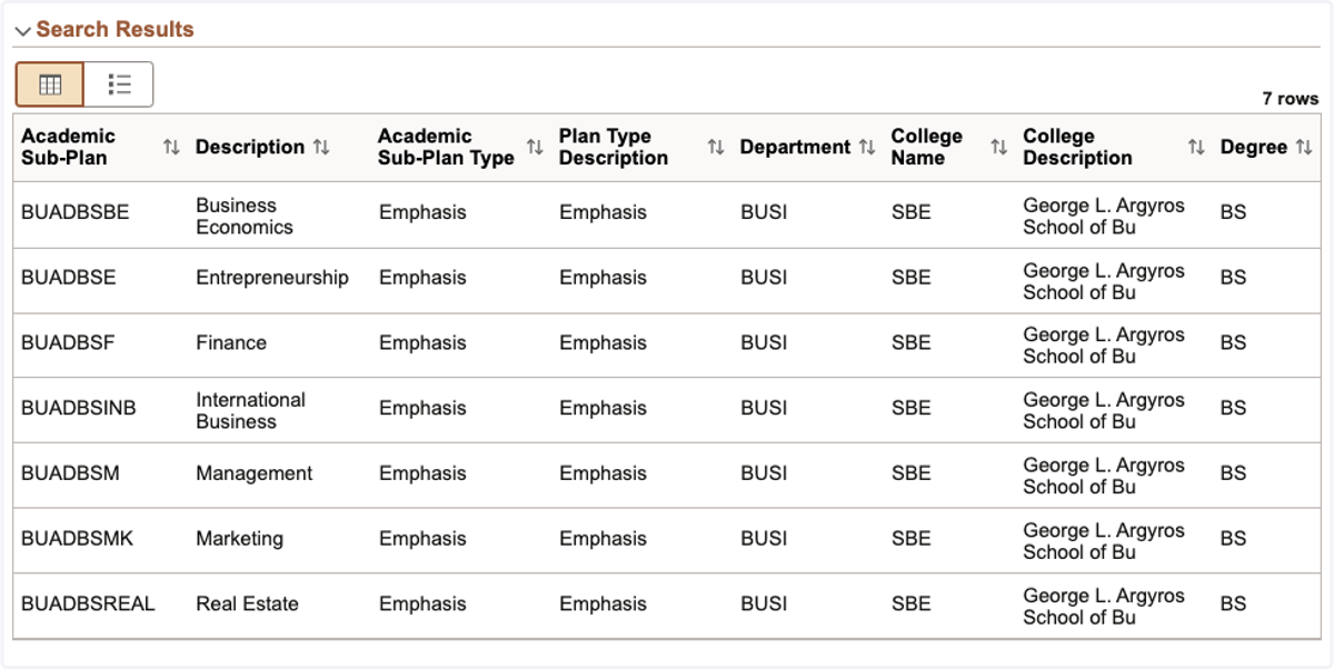 Or select from the list that populates below