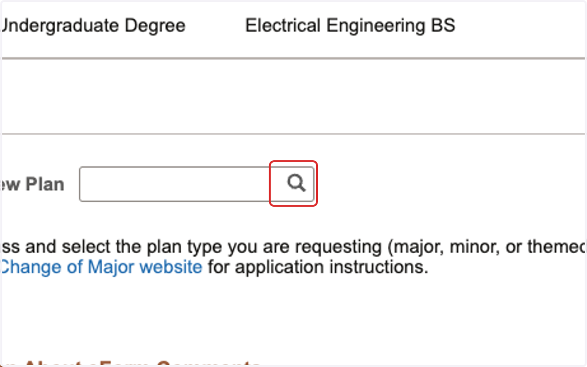 Click on the magnifying glass to search for the program you would like to add