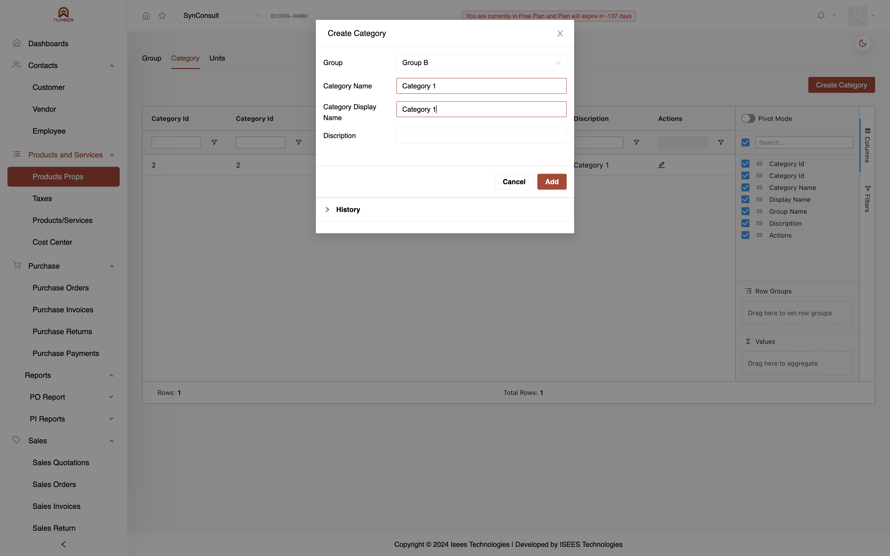 Full Details: Category Display Name