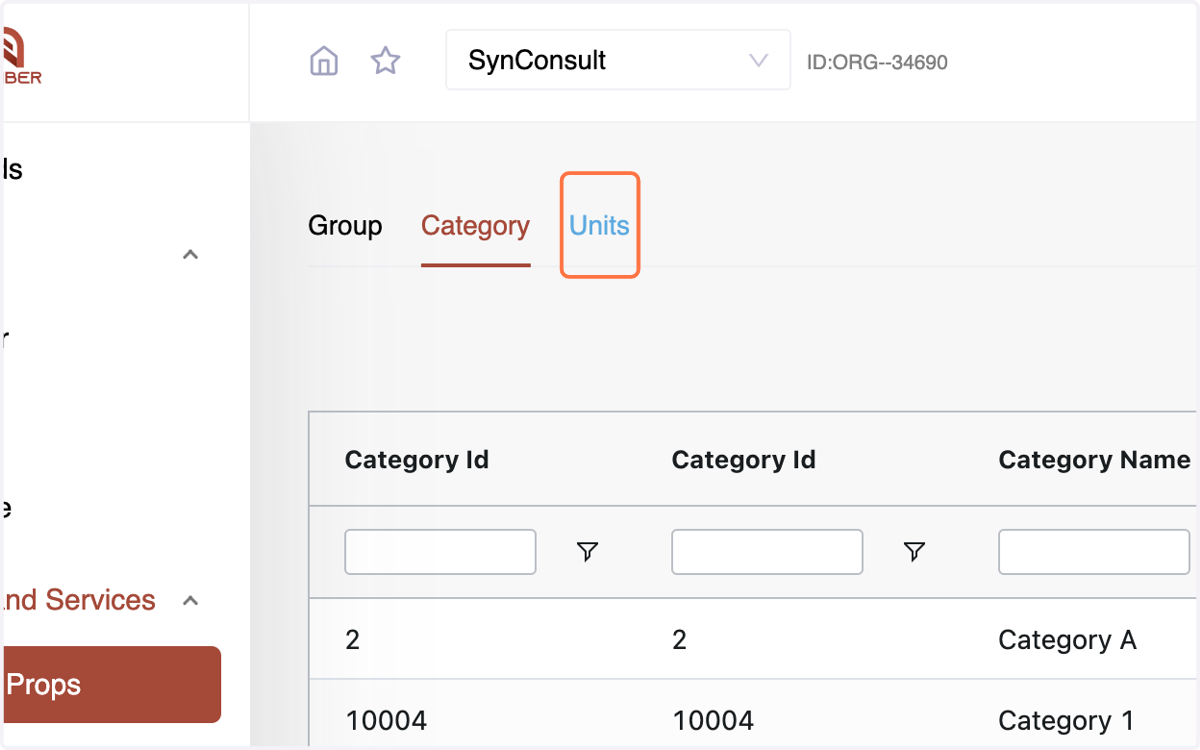 C. Adding Unit of Measurement:Go to Unit of Measurement tab under Product Properties.