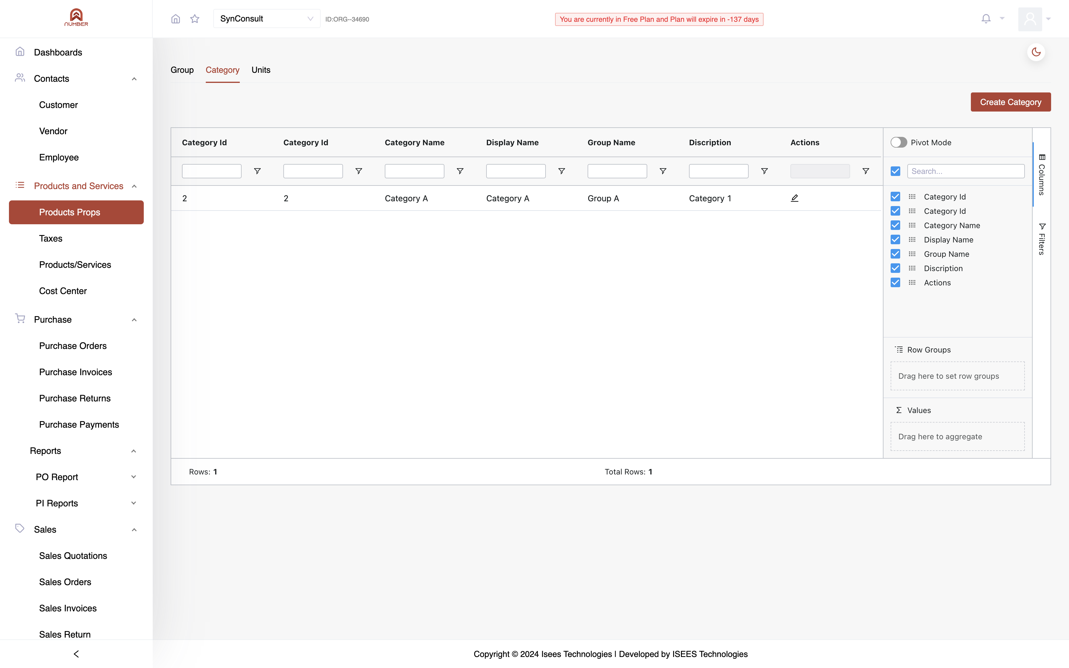 Click "Create Category."