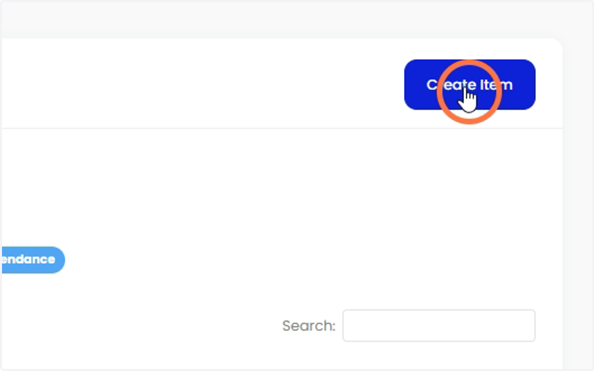 Klik 'Create Item'.