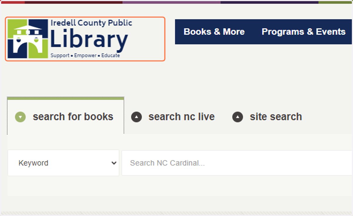 Click on LOGO in the top corner.