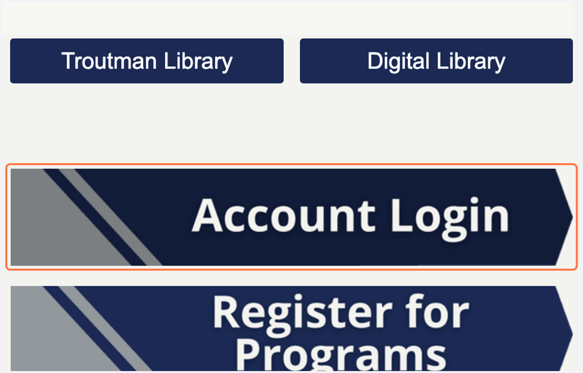 Click on Account Login