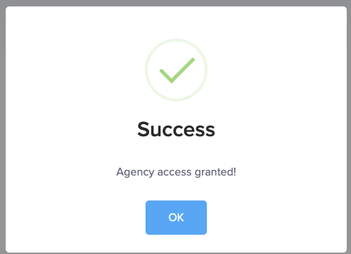 Success - We got access!