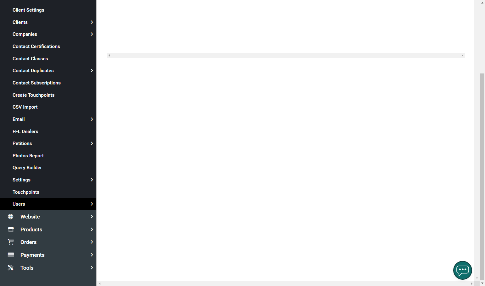 Click on Users