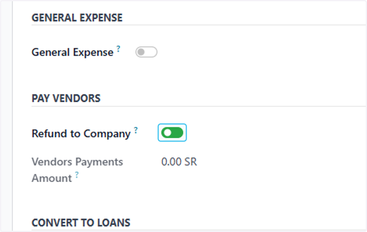 Check Refund to Company?