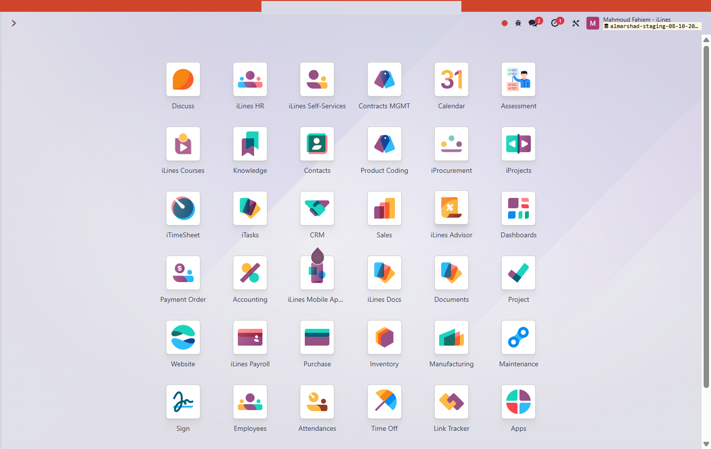 Click on iLines Advisor