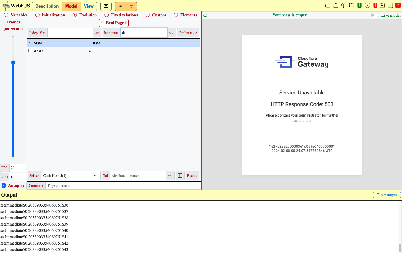 Click on Variables, to start declaring them