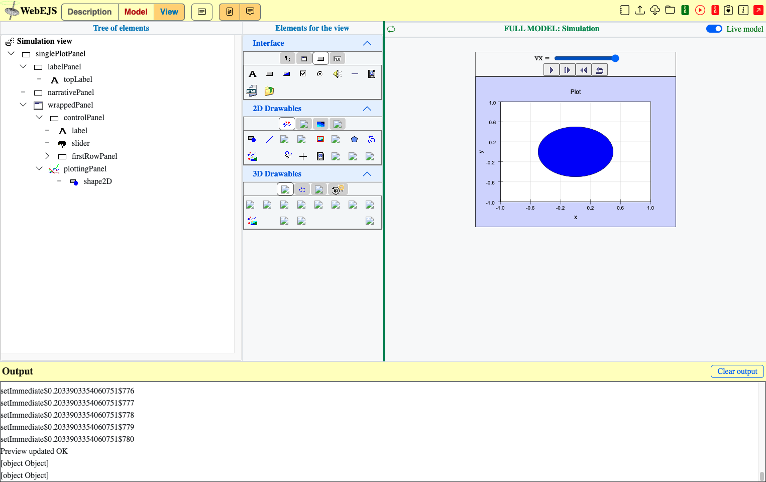 Drag highlighted input