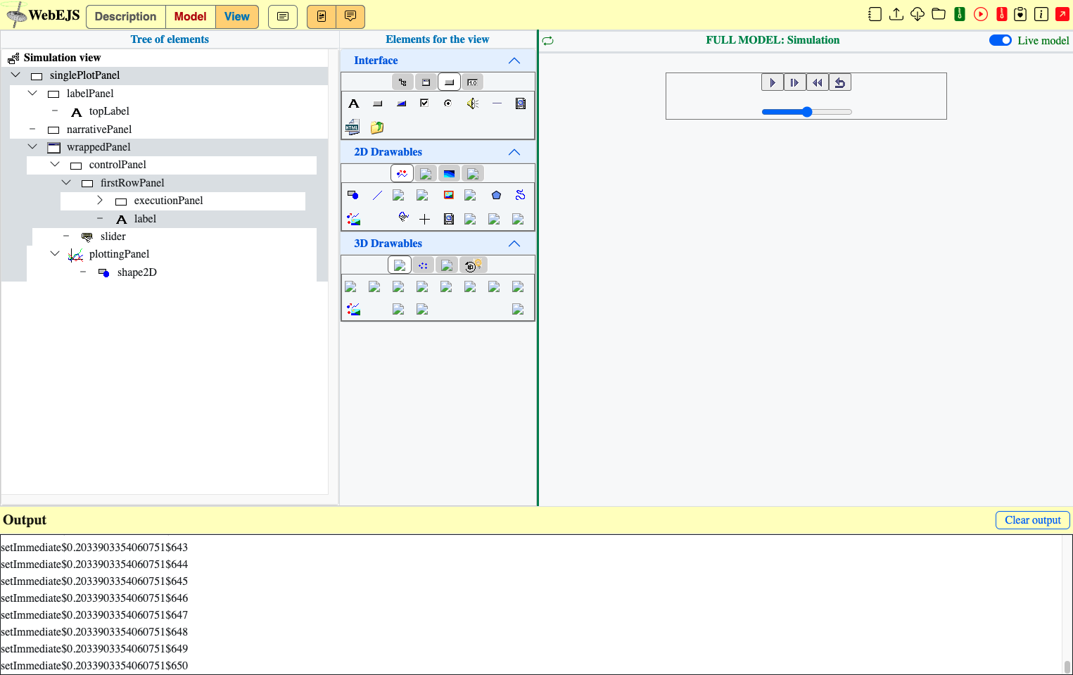 Drag highlighted element