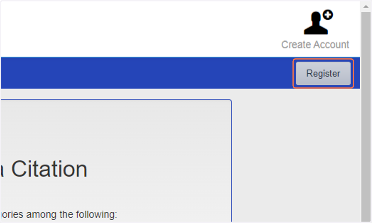 Click on Register