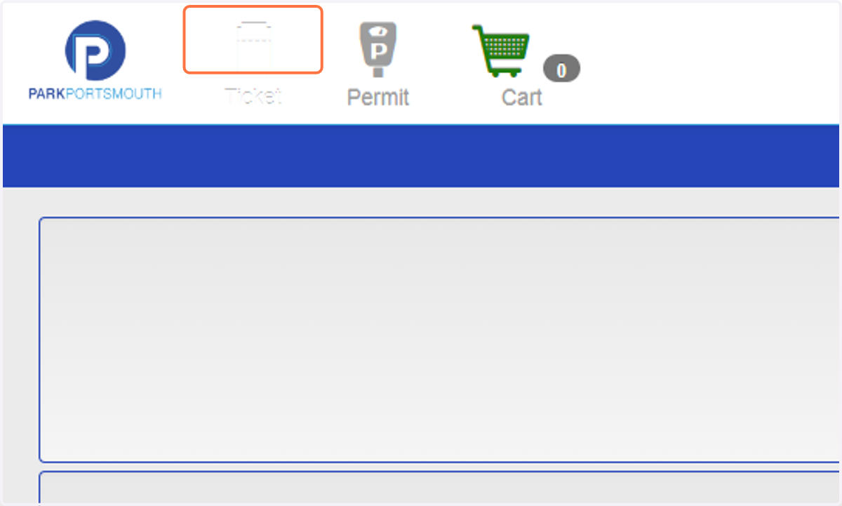 Click on Ticket