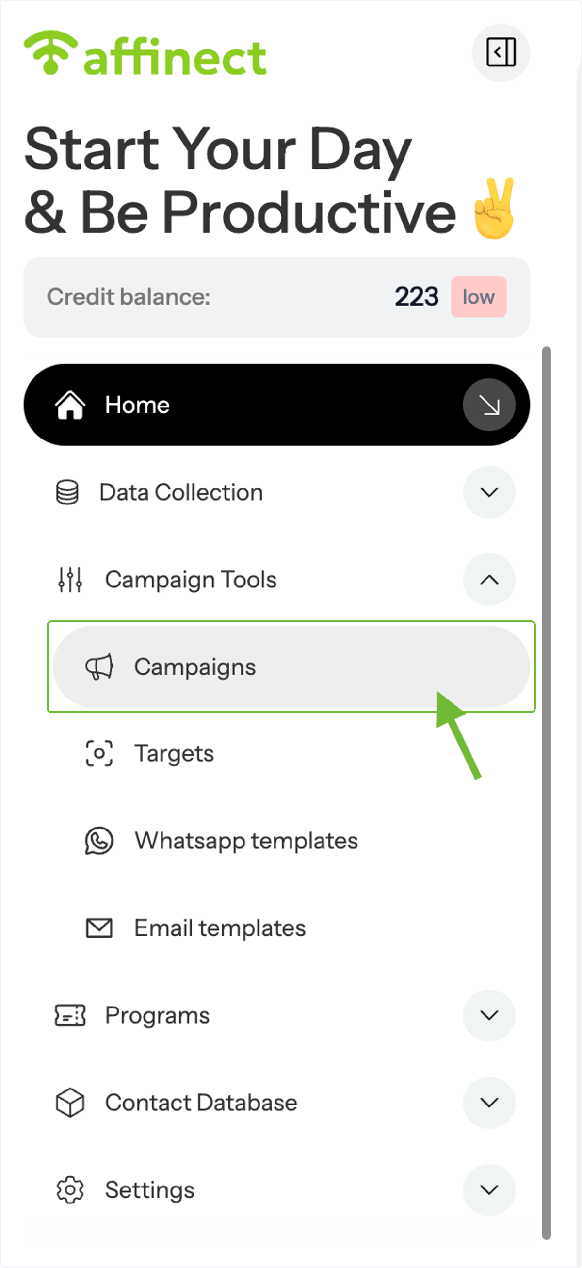 Open Campaigns